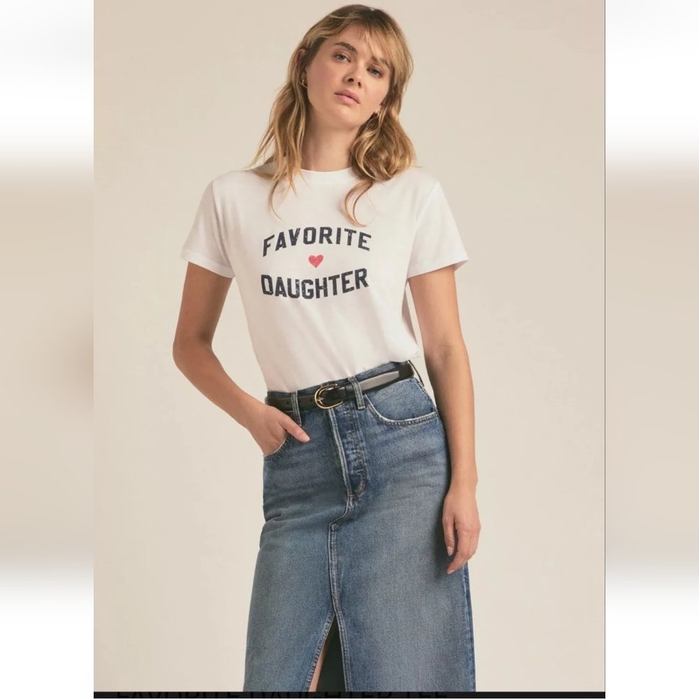 Erin & Sarah X Sub_urban Riot Favorite Daughter Tee NWT Sz M